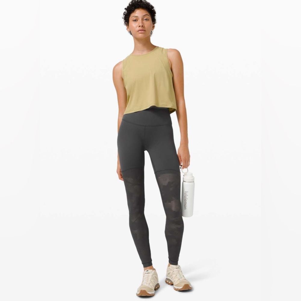 LULULEMON Sheer Will High-Rise Tight 28” *Camo
